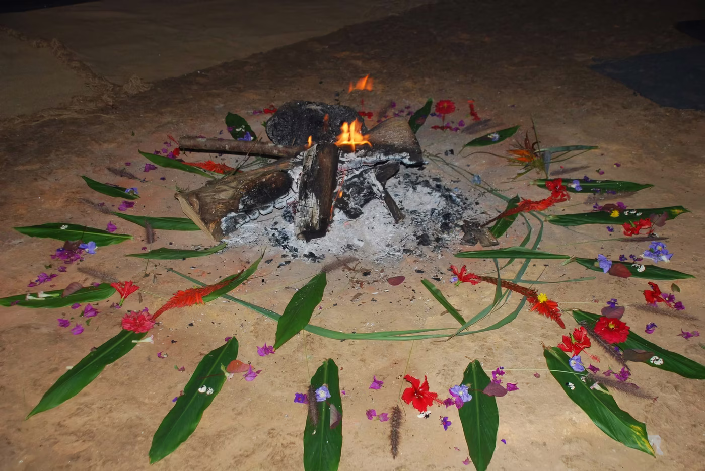 Fuego ceremonial